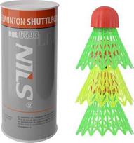NILS eXtreme NBL6593 NYLON LED SPEEDMINTON DOPS 3 PACKS. NILS