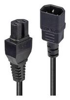 Lindy 5m C14 to C15 Hot Condition  Power Cable, Black