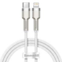 Baseus Cafule Lightning - USB-C Cable PD 20W 1m / white
