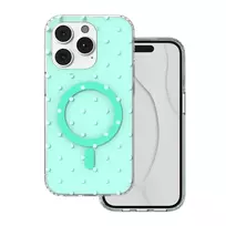TFO Bubble Dots Mag case for iPhone 14 Pro 6.1" green