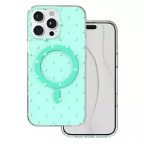 TFO Bubble Dots Mag case for iPhone 16 Pro Max 6.9" green