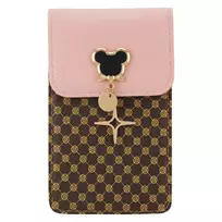 TFO PHONE BAG MOUSE 19*12*2 CM PINK