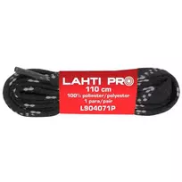 Lahti Pro Curly laces, 110cm, 1 pair, black-grey