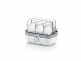 Severin EK 3164 egg cooker, 6 egg(s), 420 W, Grey, White