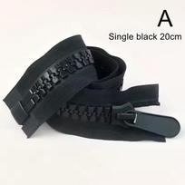 20# Resin Zipper 20-70cm Extra Large Open-End Zippers For Sewing Coat Jacket Tent Zips Closure Repair Kits Garment Accessories
