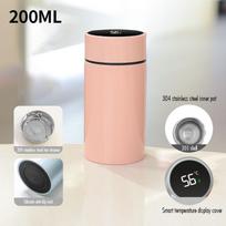 Mini 200Ml Thermos Cup Double Layer Vacuum Insulation 12 Hours Heat Preservation Portable 304 Stainless Steel Metal Cup Outdoor