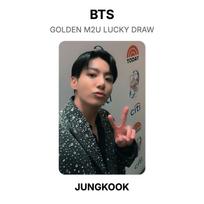 BTS GOLDEN M2U LUCKY DRAW Official Photocard JUNGKOOK 04