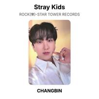 Stray Kids ROCK()-STAR TOWER RECORDS Official Photocard CHANGBIN