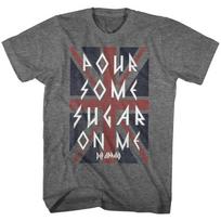 Def Leppard Sugar Heather Adult T-Shirt S