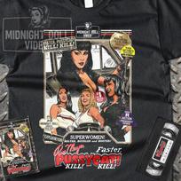 Faster Pussycat Kill Kill (1965) Shirt - VHS Tribute Art - Russ Meyer Cult Movie Tee S