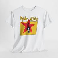 Mano Negra Manu Chao Music Band Men's White Gray Navy Tees T-Shirt Size S-5XL M