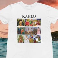 Frida Kahlo Collage T shirt / %100 Premium Cotton / Frida Kahlo T shirt 2XL