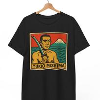 Yukio Mishima T-Shirt: Retro Japanese Author Graphic Tee M