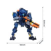 Buildmoc Titanfalleds Legion Ion Titan Mech Robotai Figūrėlės MOC Rinkinys Konstruktoriaus Kaladėlės Žaislai Vaikams Vaikams Dovanos 470PCS Kaladėlės