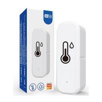 Tuya WiF BLE Temperature Humidity Sensor Smart Home Wireless Thermometer Hygrometer Detector Works With Google Alexa White