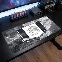 Fulham Football Print Large Mouse Pad, Anti-Slip Extended Gaming Desk Mat for Office Home 30cmx60cm（11.8x23.6inch）
