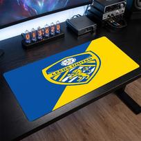 Leeds United Football Print Large Mouse Pad, Anti-Slip Extended Gaming Desk Mat for Office Home 30cmx60cm（11.8x23.6inch）