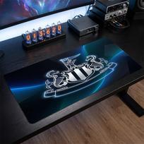 Newcastle United Football Print Large Mouse Pad, Anti-Slip Extended Gaming Desk Mat for Office Home 30cmx60cm（11.8x23.6inch）