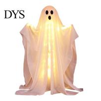 Halloween Ghost Decoration Decoration, LED Light Up Standing Ghost, Indoor Outdoor Props Spooky White for Porch, Yard, Lawn, Garden Decor Party balta