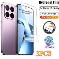 HD Gel Hydrogel Film For XIAOMI 17T 15T Pro Soft TPU Screen Protector Film Full Cover For MI 17 Pro Max 15 Ultra XIAOMI 17T Pro balta