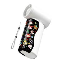 Portable Mini Fan Compact Adjustable USB Handheld Fan Personal Cooling for Women žalia