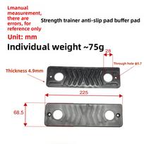 Smith Power Outdoor Fitness Equipment Anti-Collision Anti-Slip Barbell Bar Cushioning Pad for Squat Frame Impact Rubber Pad View Image Display