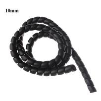 10mm/14mm Retardant Wire Organizer Casing Spiral Wire Cable Sleeves Winding Pipe