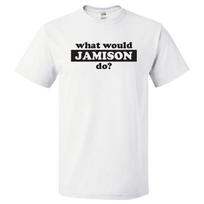 ¿Qué haría Jamison? CamisetaSe abre en una nueva ventana o pestaña L