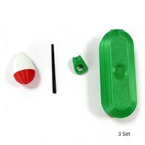 3 SET Small Size Pocket Tackle Box Compact Design Fingertip Size Tackle Box  Camping Use 3set