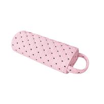 Large Capacity Curler Storage Bag With Handle Hair Dryer Case  Home Travel Use pink-B