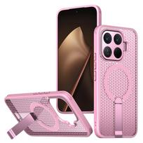 For Xiaomi 17 Case Xiao Mi 15T Pro 15T Phone Case Luxury Magnetic Bracket Heat Dissipation Shockproof Rugged Tough Cover Fundas xiaomi 15T Pro