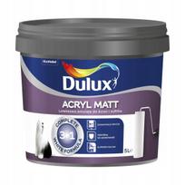 Dulux Akrilinė Matinė Lateksinė Sienų ir Lubų Dažai Snieguolės Baltumo Matiniai 5L