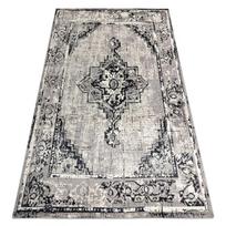 Kilimas VINTAGE Rėmelis rozetė 22235556 pilka / juoda
