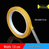 High Viscosity Waterproof Double-Sided Tape: Strong Adhesive, No-Trace, Transparent for Carpets and Balloons.