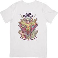 Tame Impala Music Fit for Men & Women Quality Cotton T-Shirt White. 2XL