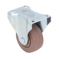 Caster Wheel Nylon Fixed Thickened Rivet High Temperature Resistant Cart Replacement Parts 3in