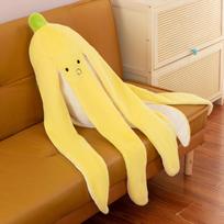 Mielas banano pagalvė, pagalvėlė, lovos pagalvė, didelė atrama prie lovos, sofos pagalvė, dekoratyvinė pagalvė, gimtadienio dovana. 50cm（0.13kg） brown