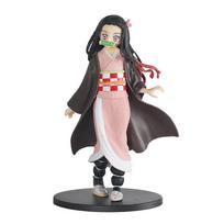 Anime Demon Slayer Sit Eating Rice Action Figure All Style Tanjirou Nezuko Kyoujurou Tengen Tokitou Muichirou Figurine Toy Gifts