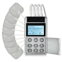 1/8 Electrode Pads 15 Mode Tens Massager for Pain Relief Acupuncture Therapy Body Fatigue Health Care Massage Machine