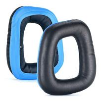Tinklinio audinio ausinių ausinių pagalvėlės ausinių puodelio dangtelis, skirtas Logitech G35/G930/G430/F450/G331/G231 2