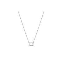 Swarovski Tennis Necklace Square Diamond Necklace Women necklace Silver 5568014 Silver,L white