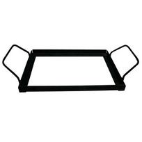 Tray For A Salt Board/Plate With Handles - Metal, Practical For The Grill, For The Oven