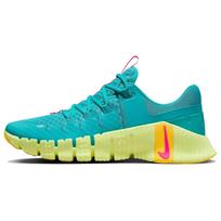 Nike Free Metcon 5 Dusty Cactus Fierce Pink Vyriški sportbačiai Mėlyni Glacier-Blue Laser-Orange DV3949-302 42.5
