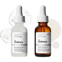 The Ordinary Niacinamide 10% + Zinc 1% Serum 30ml + Retinol 0.2% in Squalane Serum 30ml Pore Care & Anti-Aging Set 30ml+30ml