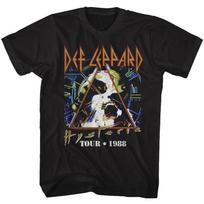 Def Leppard Tour '88 Black Adult T-Shirt 3XL