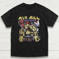Kill Bill Japanese Graphic T-Shirt | Rock Music Graphic Tee |Unisex Tee 2XL