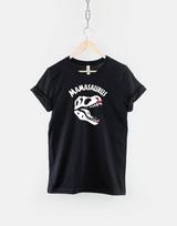 Mamasaurus Shirt, Dinosaur Mum Gift, Funny Mummy Life Humor Top L