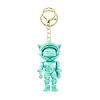 Odorless Keychain 3D-Printed Space Cat Astronaut Pendant, Stress-Relief Eco-Friendly Toy, Lightweight for Keys Bags Backpacks Gift Durable