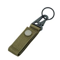 Portable Carabiner Clip Hanging Belt Light-Weight Key Hook Buckle Hook Clip Hanging Hook Clip Clamp armijos žalia spalva