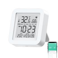 Digital Thermohygrometer Temperature and Humidity Monitoring Wifi Wireless Room Thermometers Hygrometer ±1℃&0℃-60℃ balta